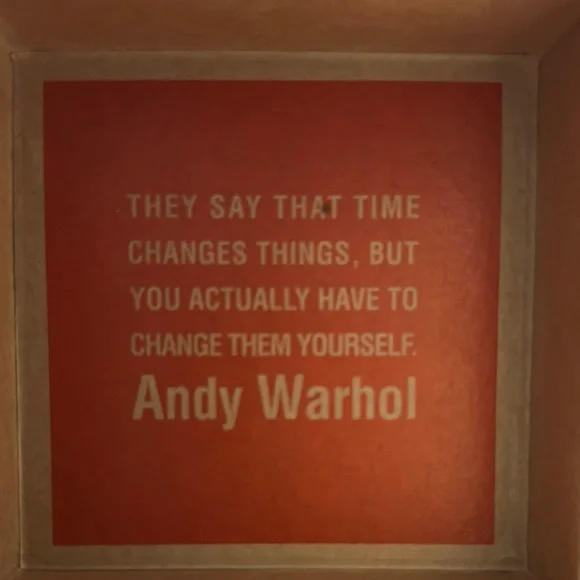 Andy Warhol Vibrant Pink and Green Watch - Picture 6 of 11